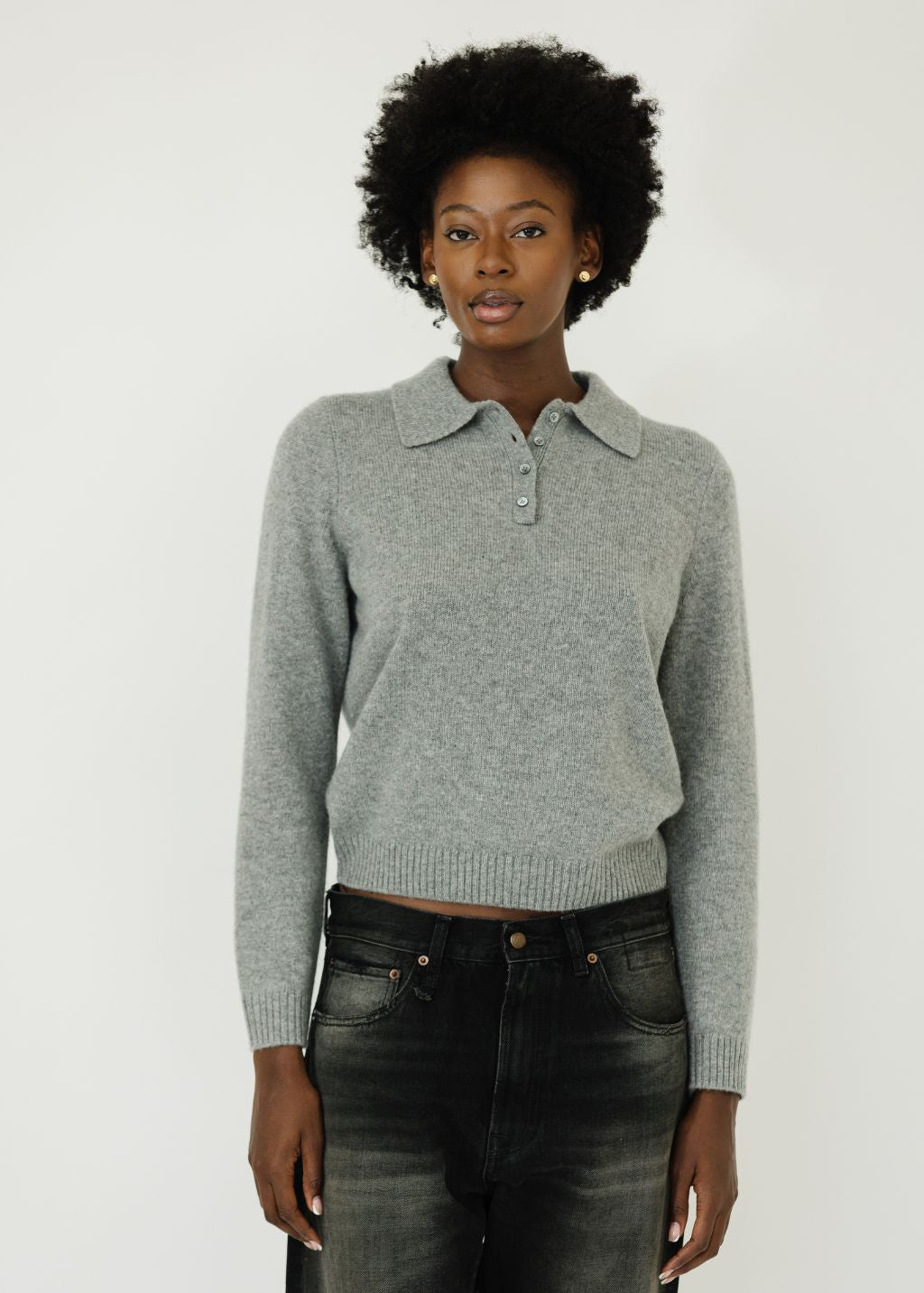 Alex Mill Alice Polo in Cashmere | Shop Tula