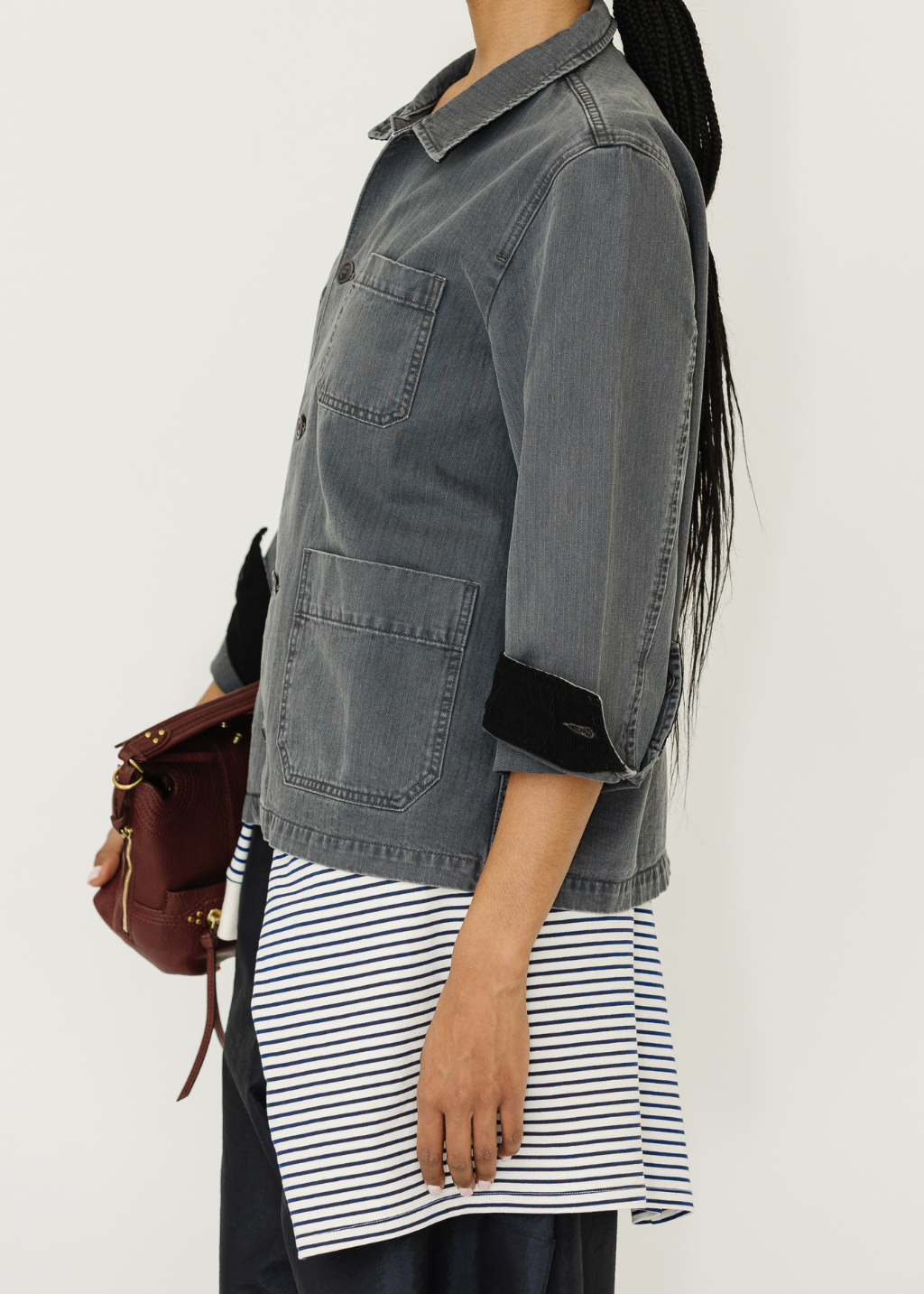 Alex Mill Britt Work Jacket in Pebble | Shop Tula