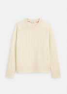 Alex Mill Cashmere Crewneck Cable Sweater | Shop Tula