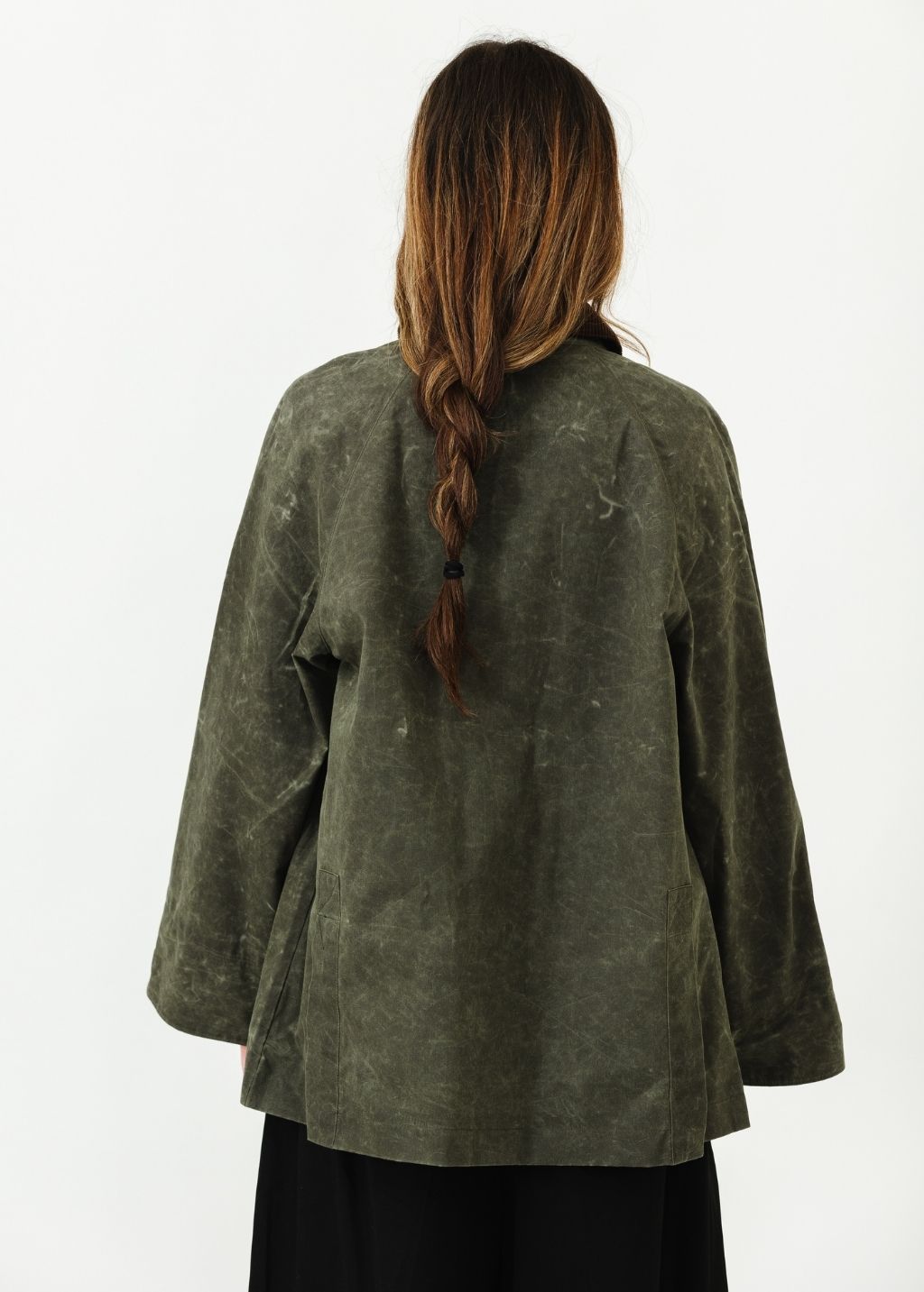 Alex Mill Chiltern Jacket in Green Waxed Cotton | Shop Tula