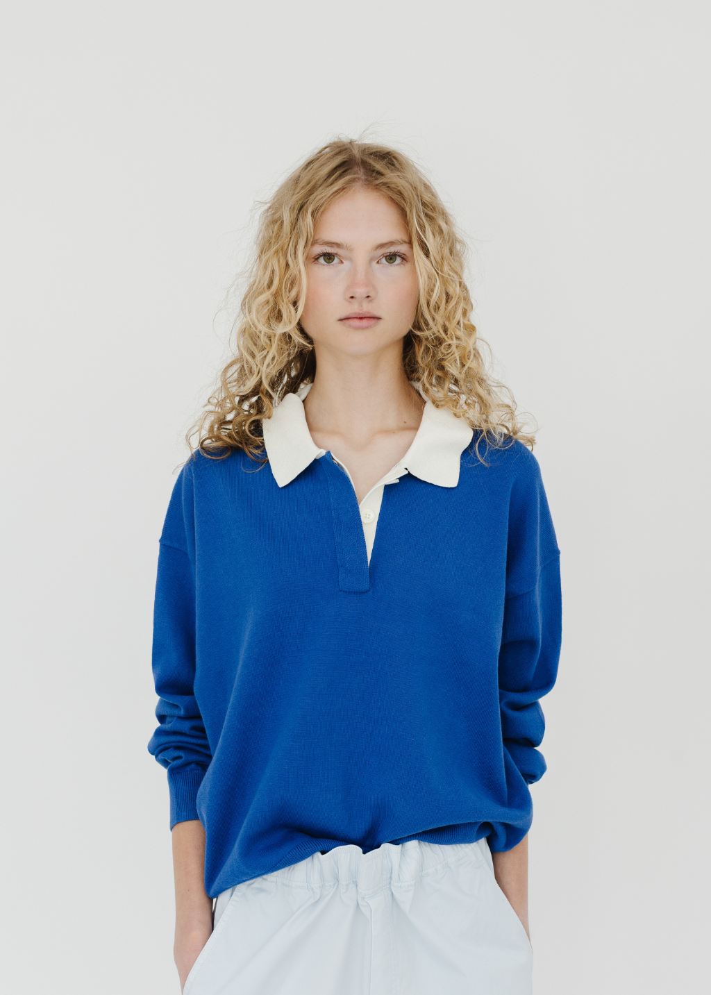 Alex Mill Cotton Cashmere Bond St. Polo | Shop Tula