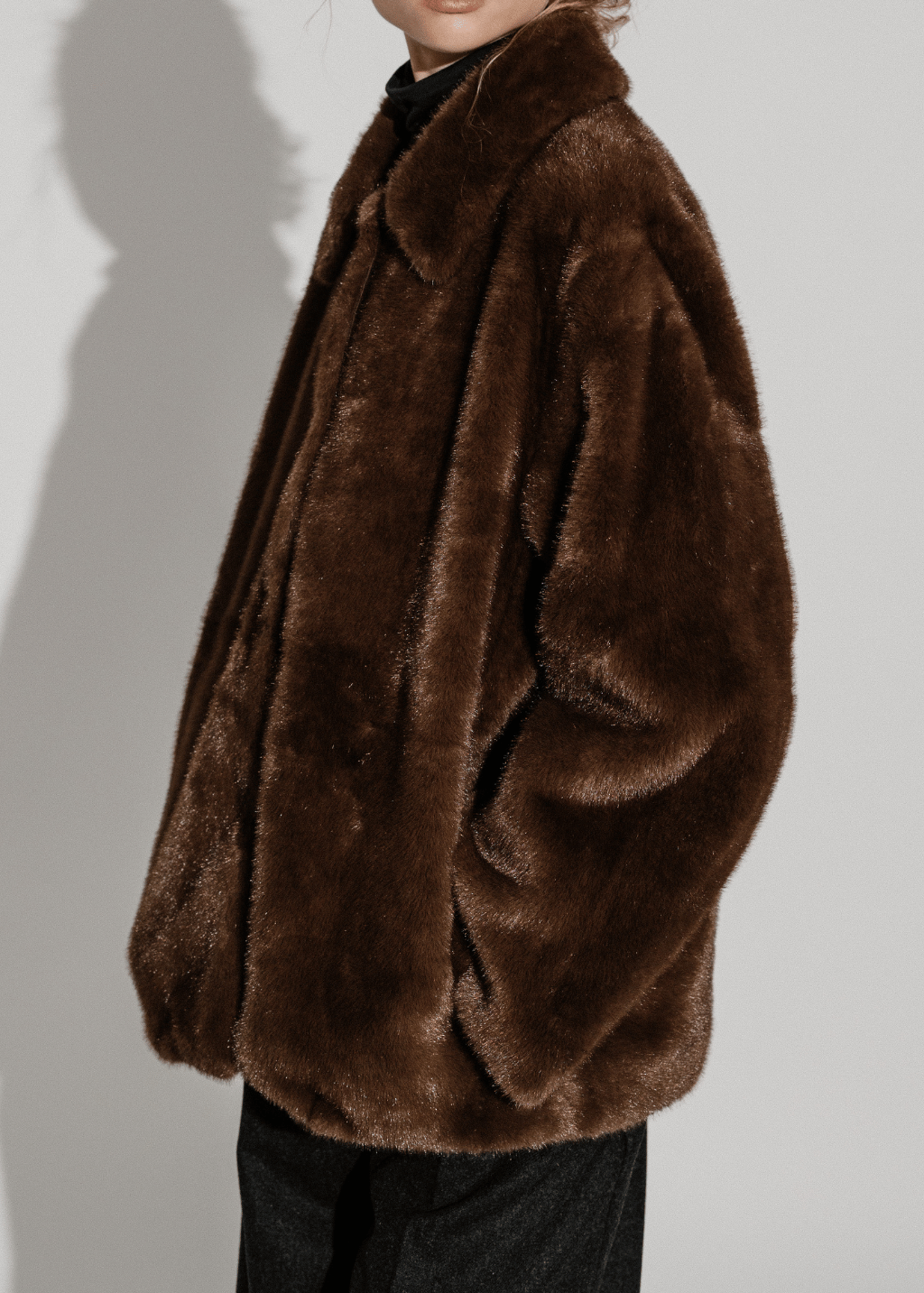 Alex Mill Duane St Jacket in Faux Fur | Shop Tula
