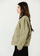 Alex Mill Essex Canvas Jacket in Khaki | Shop Tula