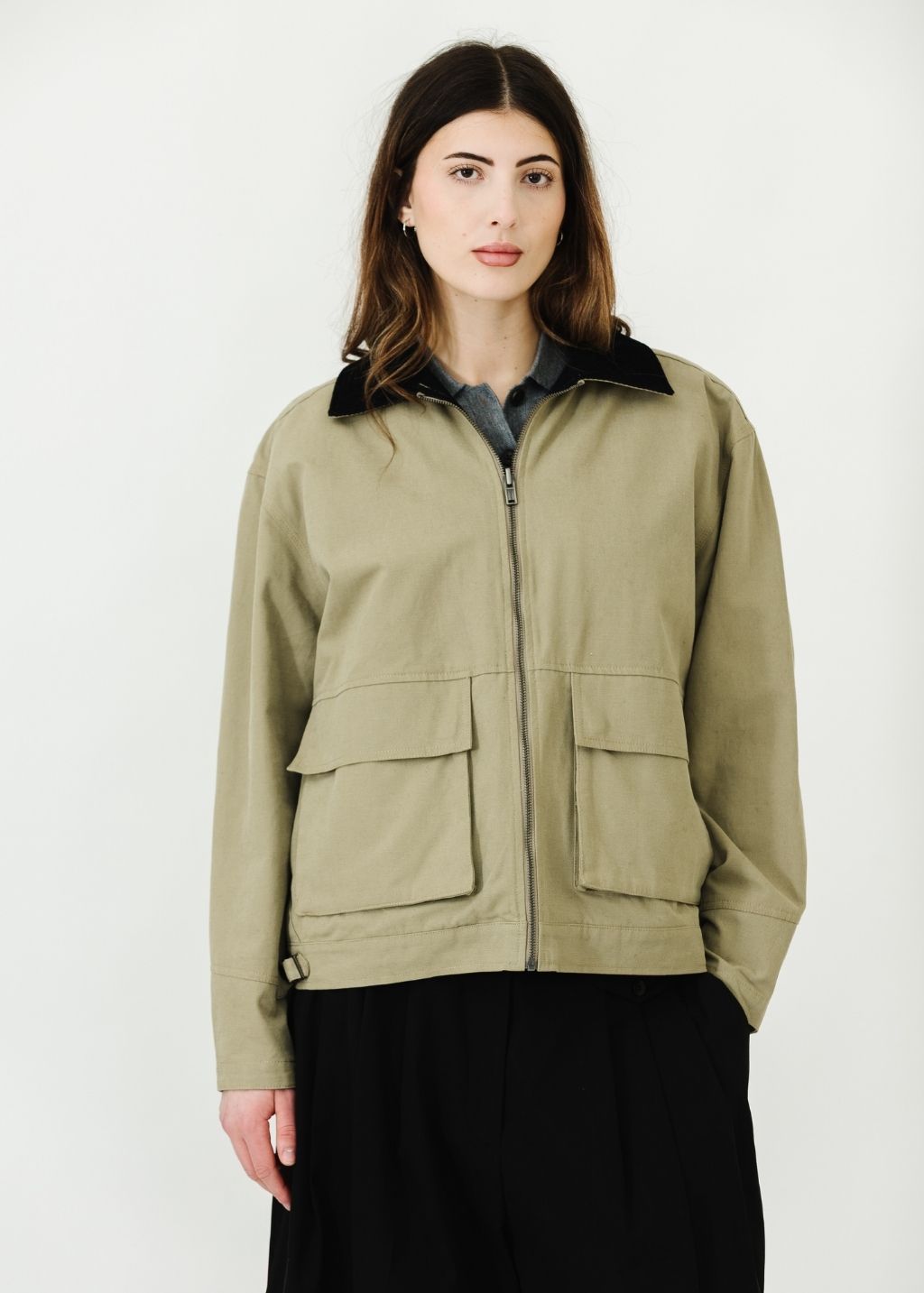 Alex Mill Essex Jacket in Khaki | Shop Tula