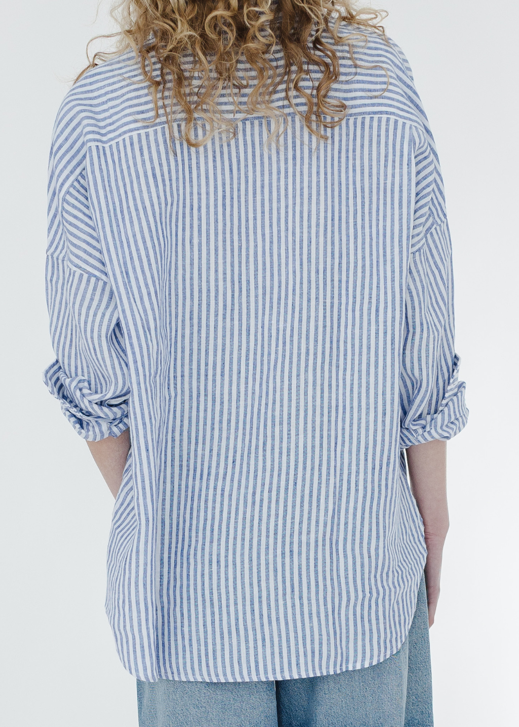 Alex Mill Jo Shirt in Ocean/Ivory Stripe | Shop Tula