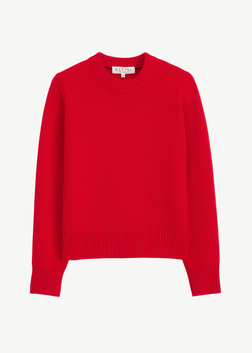 Alex Mill Marais Sweater in Bright Red | Shop Tula