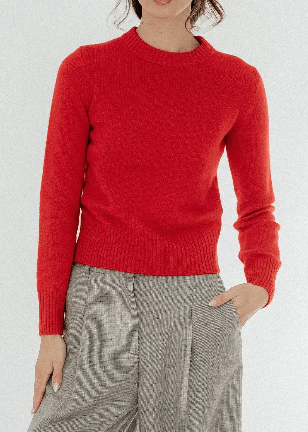 Alex Mill Marais Sweater in Bright Red | Shop Tula
