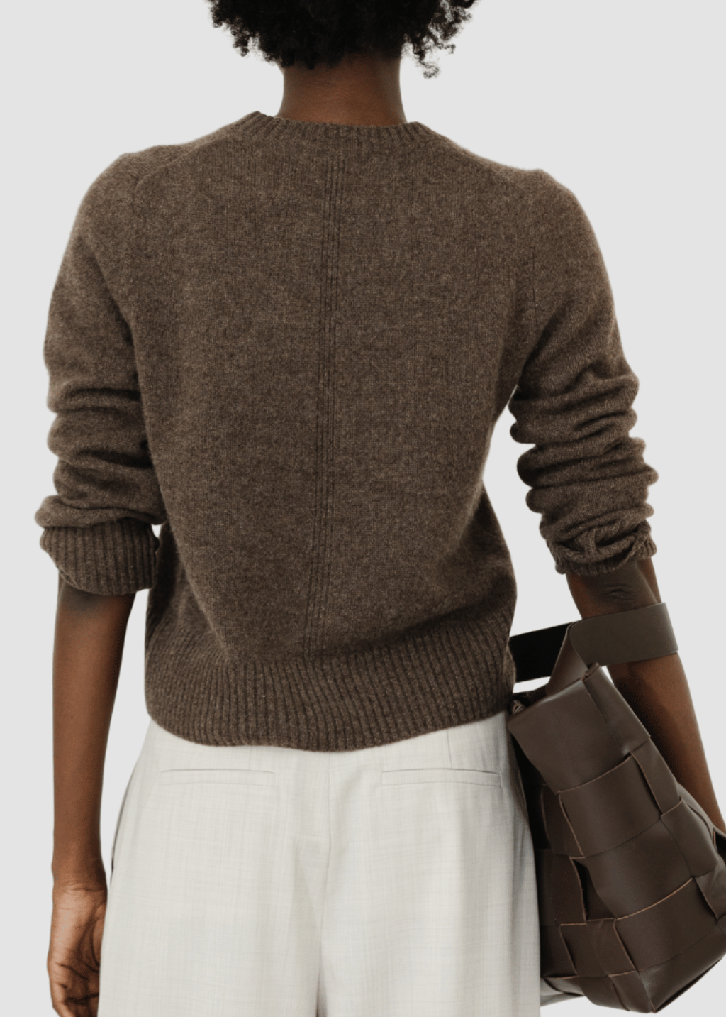 Alex Mill Marais Sweater in Heather Chocolate | Shop Tula