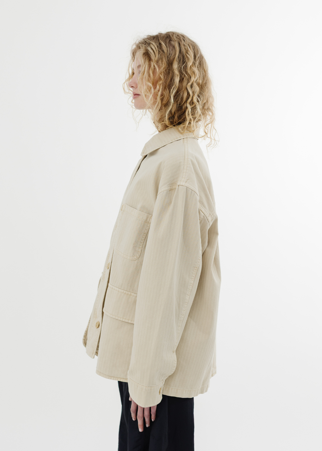 Alex Mill Painter Jacket in Sand | Shop Tula