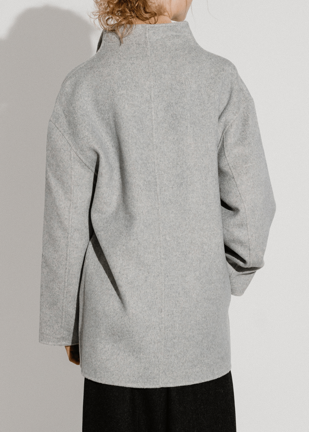 Alex Mill Sophia Coat in Light Heather Grey | Shop Tula