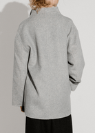 Alex Mill Sophia Coat in Light Heather Grey | Shop Tula