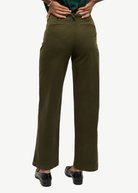 Alex Mill Sutton Wide Leg Cotton Trouser | Shop Tula