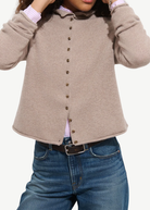 Alex Mill Taylor Cardigan in Toast | Shop Tula
