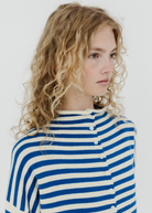 Alex Mill Taylor Striped Cardigan in Ivory/Blue | Shop Tula