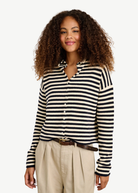 Alex Mill Taylor Striped Cardigan in Navy/Ivory | Shop Tula