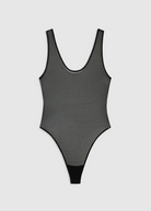 Anine Bing Alysha Bodysuit in Geometric Lace | Shop Tula