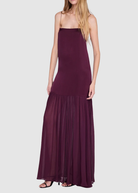 Anine Bing Clementine Dress In Fig | Shop Tula
