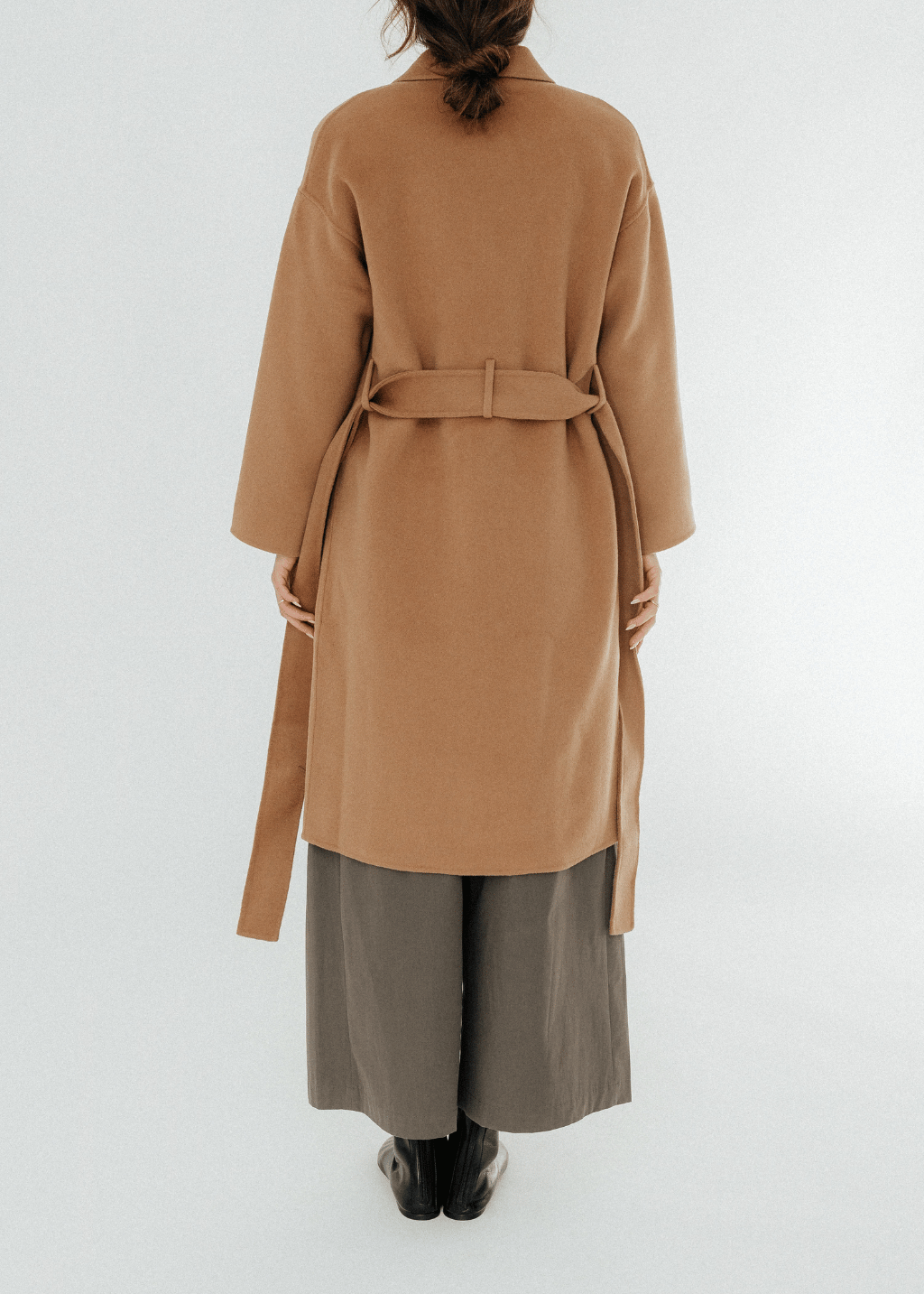 Anine Bing Dylan Coat in Camel | Shop Tula