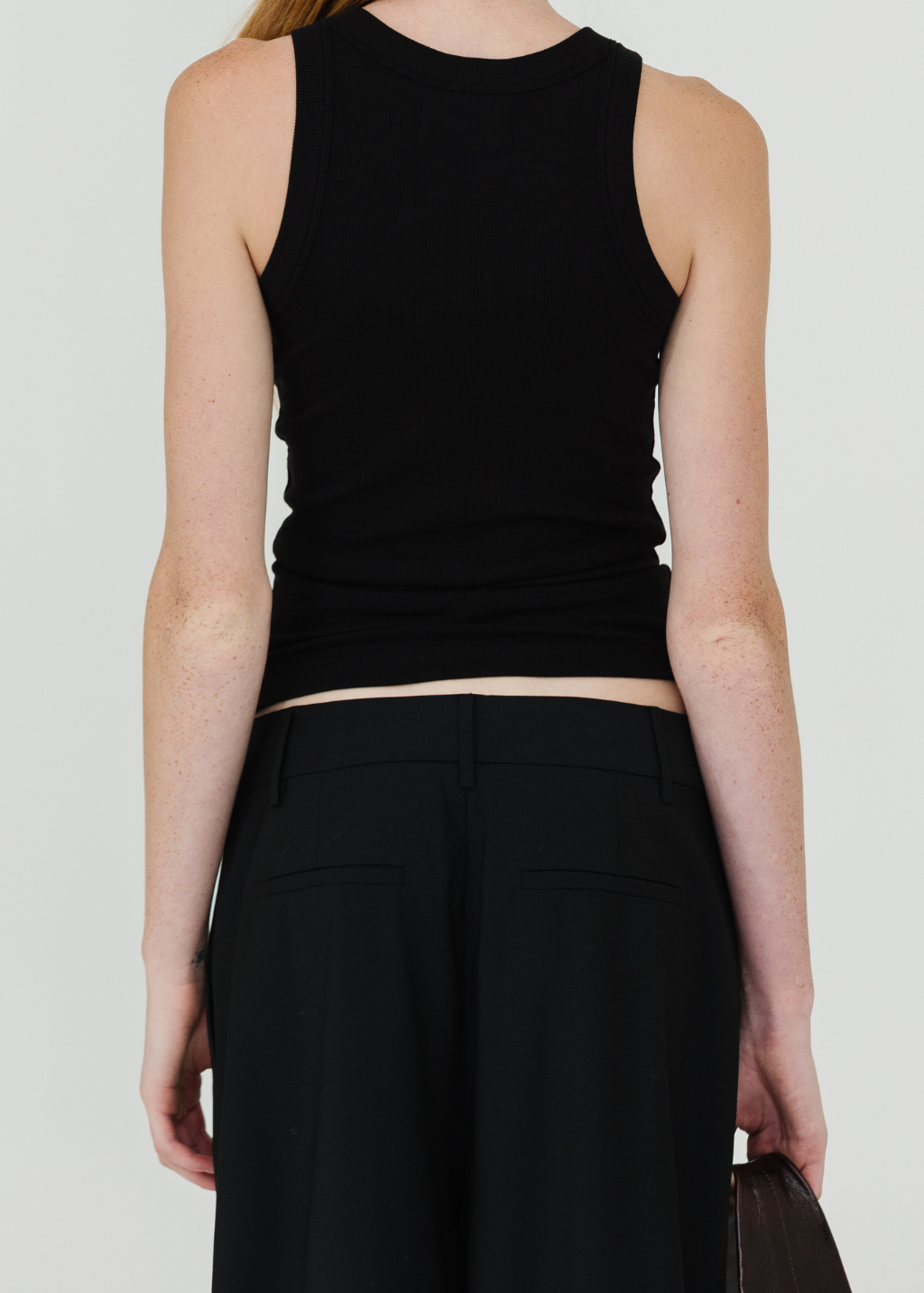 Anine Bing Eva Tank in Black | Shop Tula
