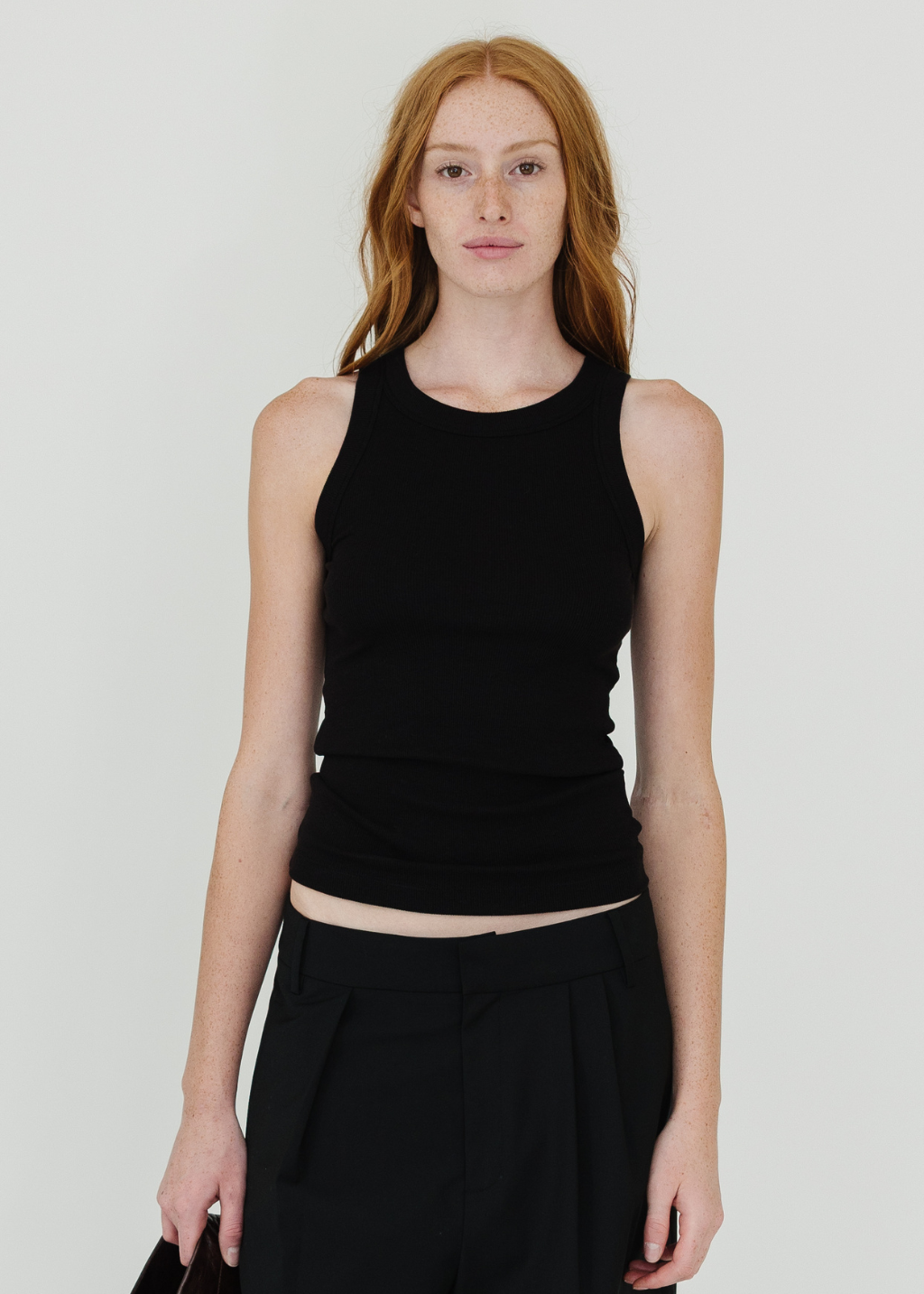 Anine Bing Eva Tank in Black | Shop Tula