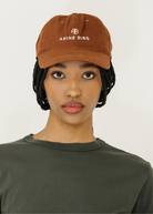 Anine Bing Jeremy Baseball Cap in Brown | Shop Tula
