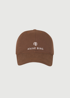 Anine Bing Jeremy Baseball Cap in Dark Camel | Shop Tula