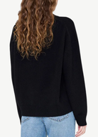 Anine Bing Lee Crew Sweater in Black | Shop Tula