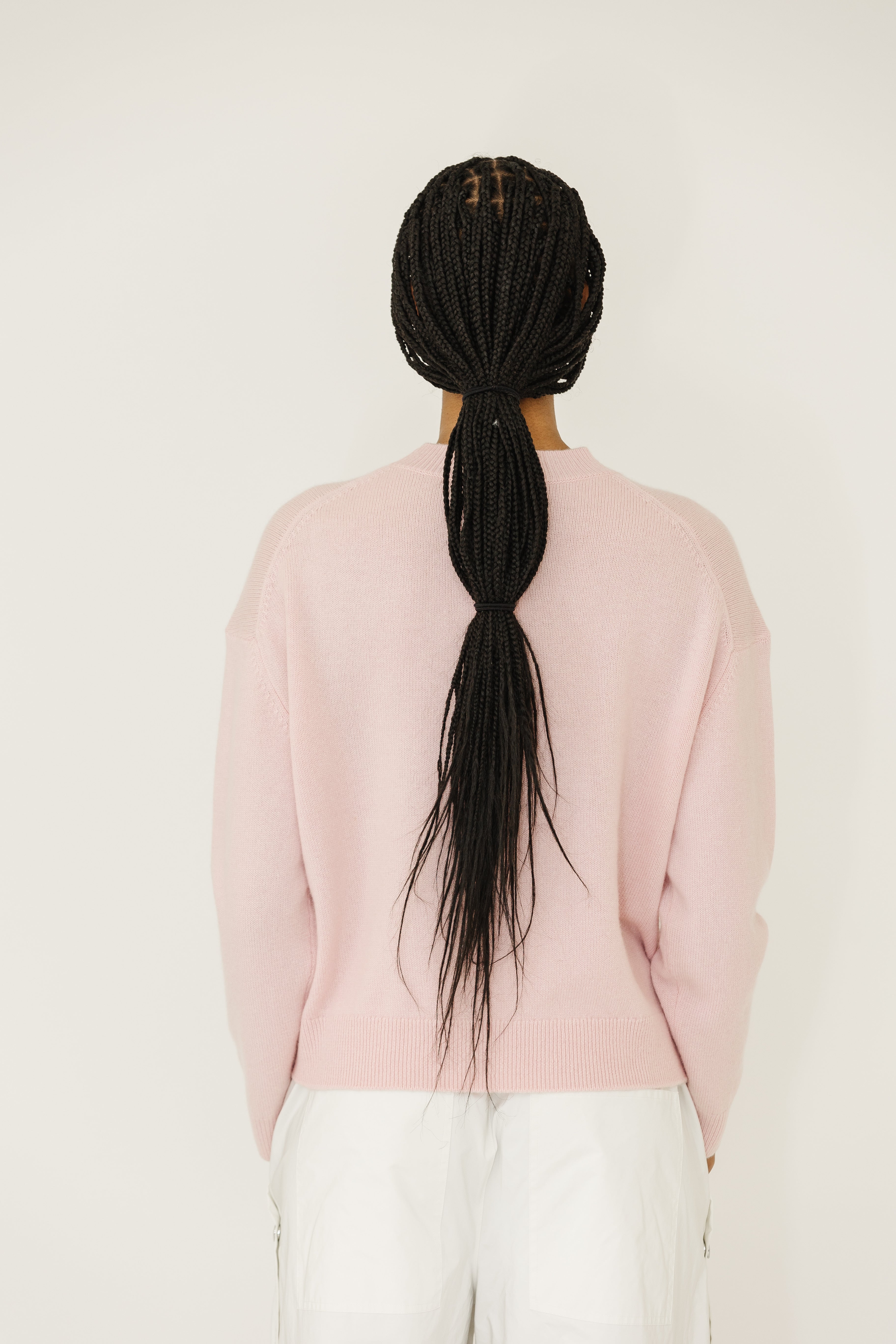 Anine Bing Lee Crew Sweater in Pink | Shop Tula