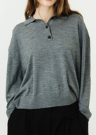 Anine Bing Lee Polo Sweater | Shop Tula