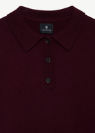 Anine Bing Lee Polo Sweater in Fig | Shop Tula