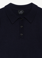 Anine Bing Lee Polo Sweater in Navy | Shop Tula