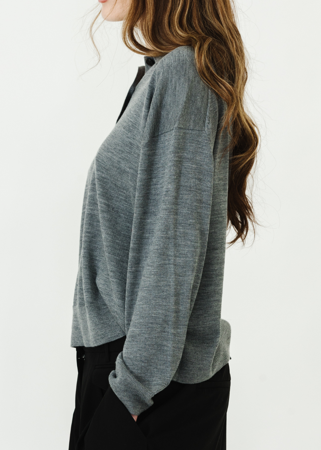 Anine Bing Lee Polo Sweater | Shop Tula