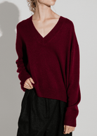 Anine Bing Lee Sweater in Burgundy | Shop Tula