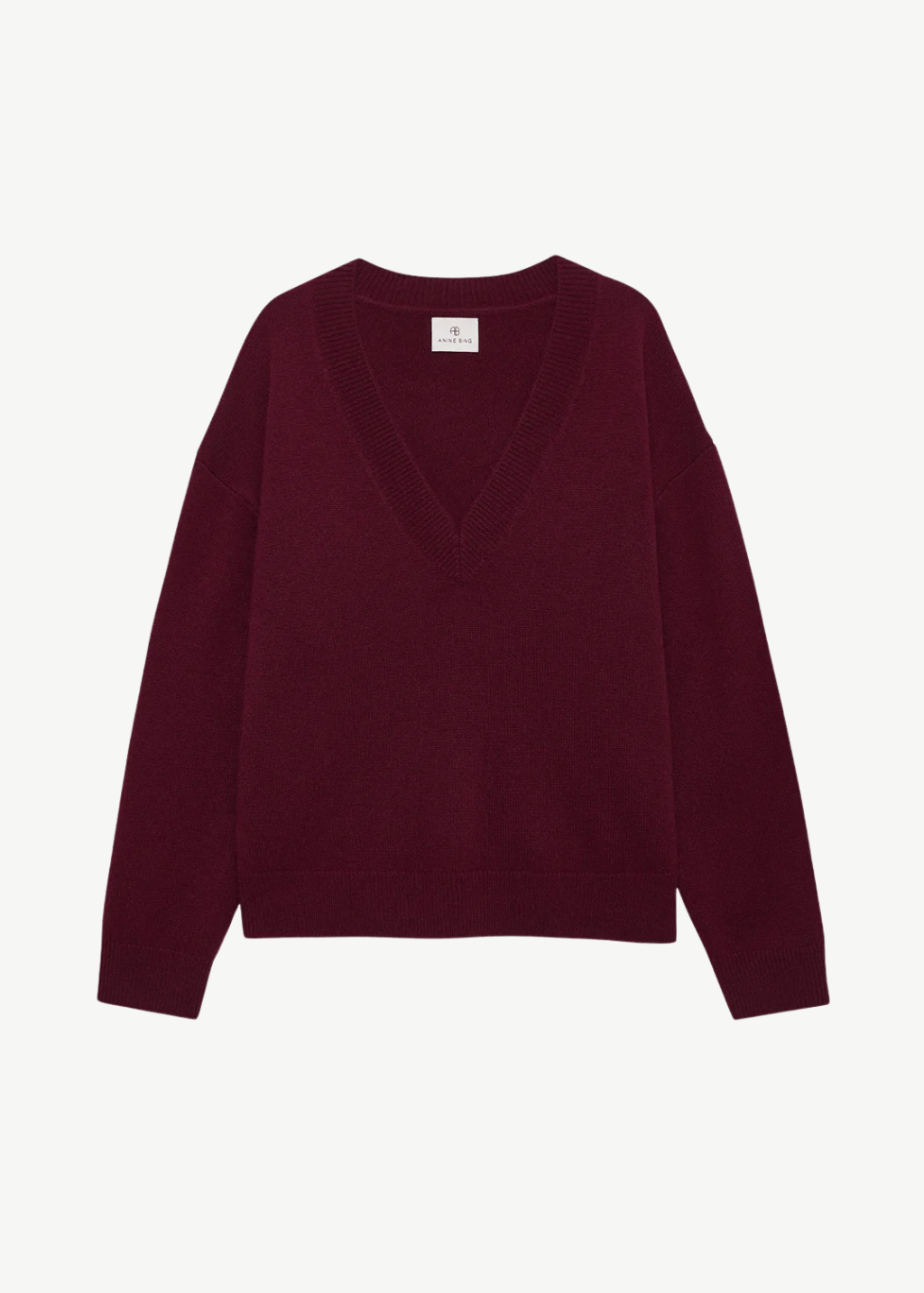 Anine Bing Lee Sweater in Burgundy | Shop Tula
