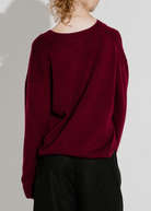 Anine Bing Lee Sweater in Burgundy | Shop Tula