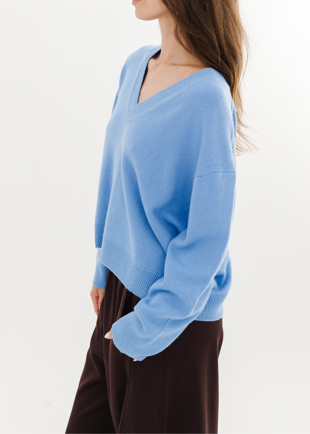 Anine Bing Lee Sweater in Storm Blue | Shop Tula
