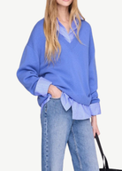 Anine Bing Lee Sweater in Storm Blue | Shop Tula