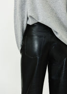 Anine Bing Manon Recycled Leather Pant Details | Shop Tula
