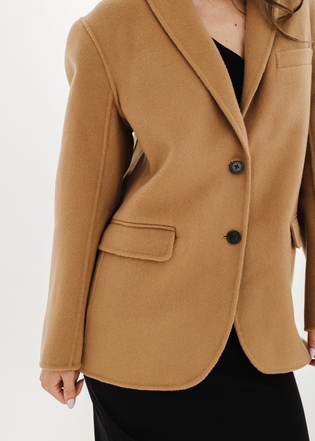 Anine Bing Quinn Blazer in Camel | Shop Tula