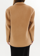 Anine Bing Quinn Blazer in Camel | Shop Tula