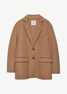 Anine Bing Quinn Blazer in Camel | Shop Tula