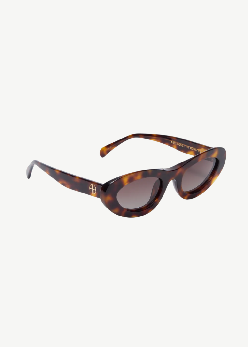 Anine Bing Roma (Indio) Sunglasses in Tortoise | Shop Tula