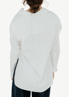 Anine Bing Scott Shirt in White | Shop Tula