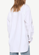 Anine Bing Scott Shirt in White | Shop Tula