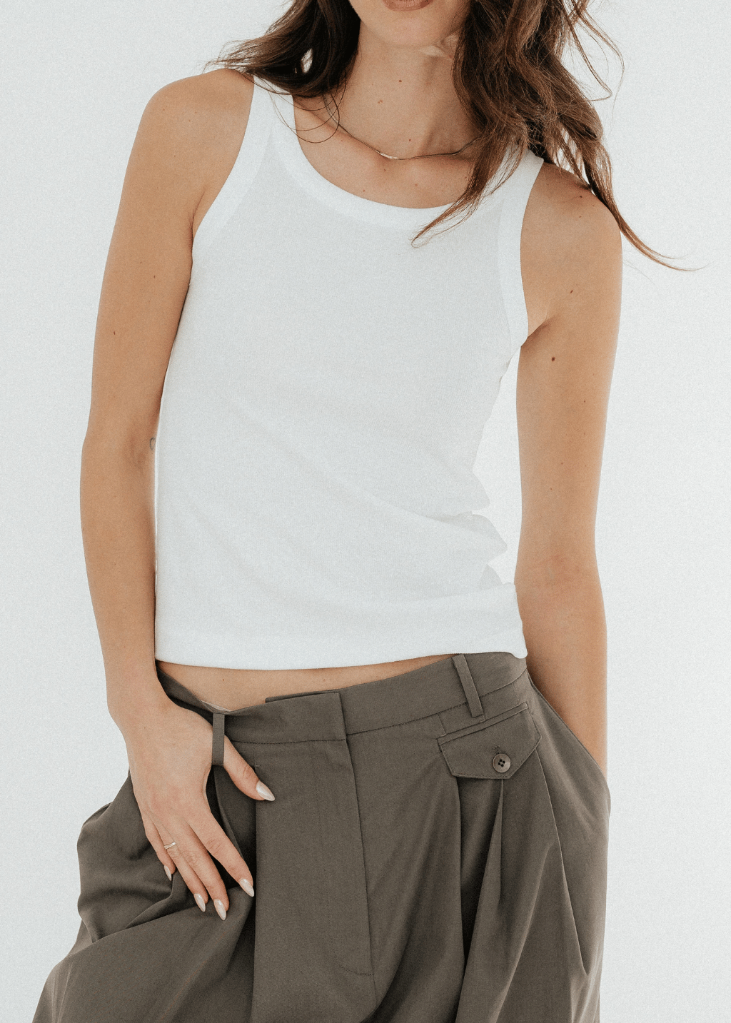 Anine Bing Sixtine Tank Top | Shop Tula