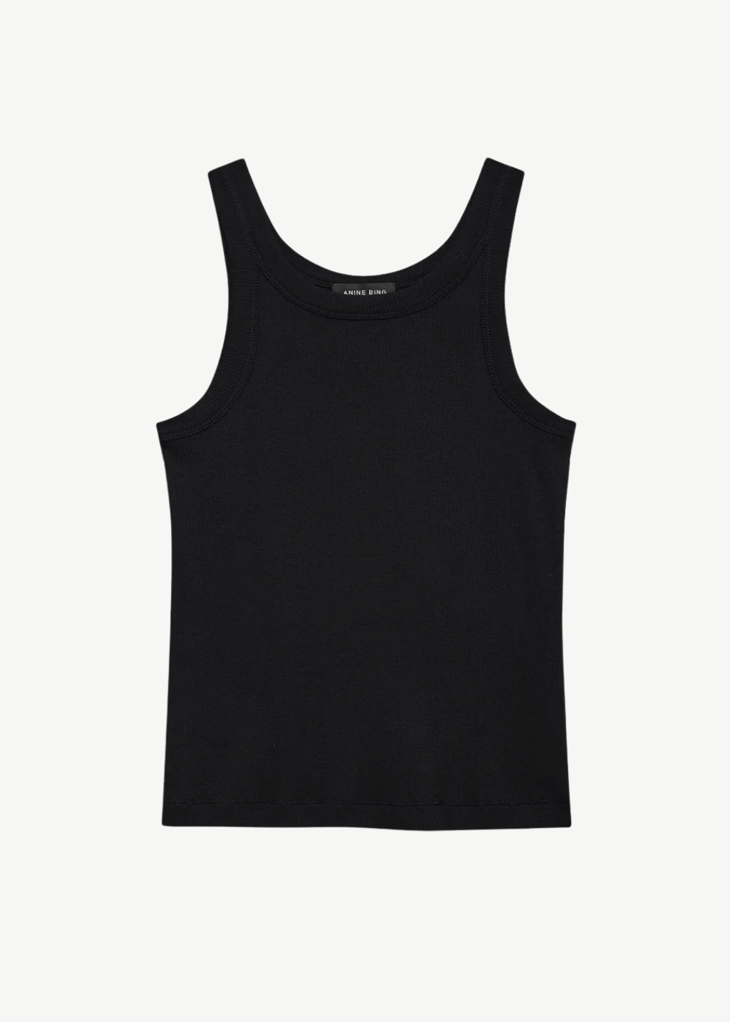 Anine Bing Sixtine Tank Top in Black | Shop Tula