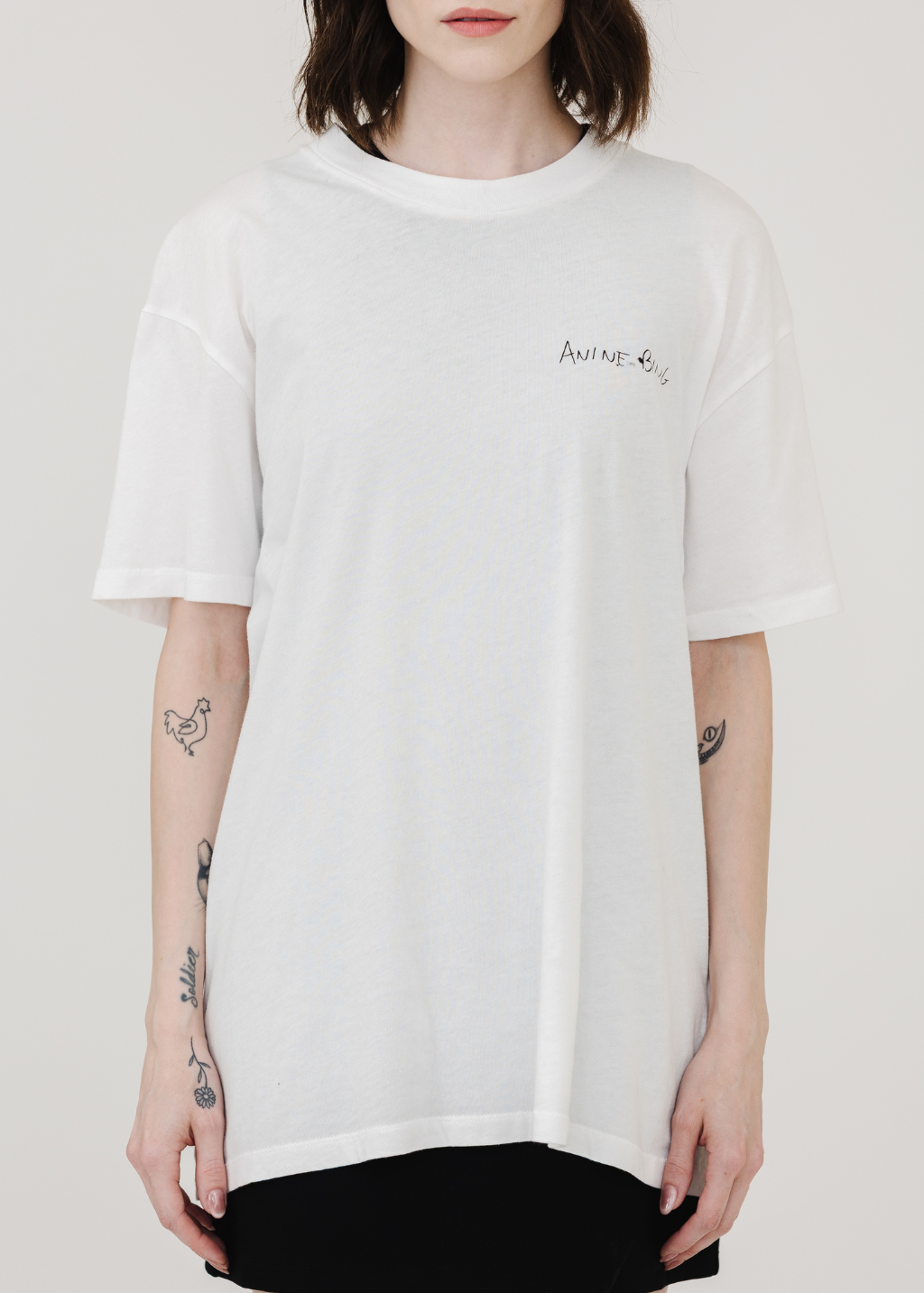 【新品】ANINE BING アニン ビンWALKER TEE LYRICS Anine Bing Walker Lyrics Tee | Shop Tula – Tula Boutique