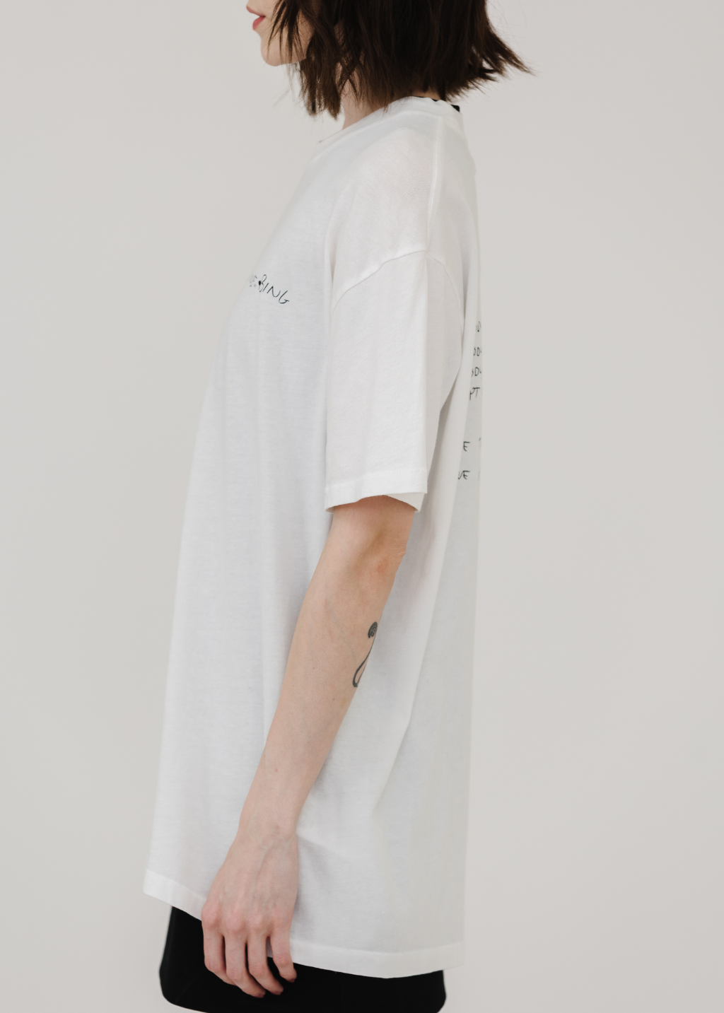Anine Bing Walker Lyrics Tee | Shop Tula