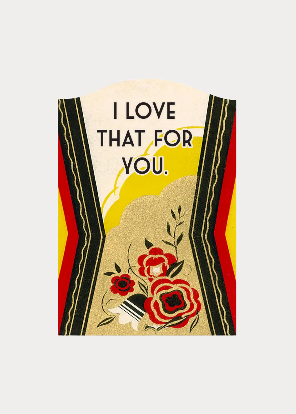 Bad Betty Greeting Co. Funny Sarcastic Encouragement Card | Shop Tula
