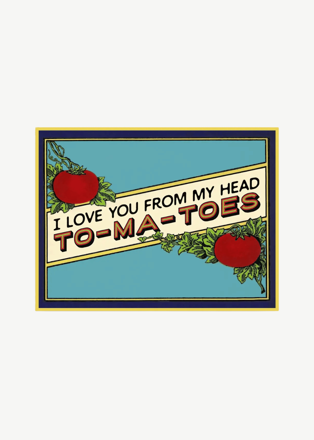 Bad Betty Greeting Co. Vintage Tomato Card | Shop Tula